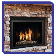 Gas fireplace