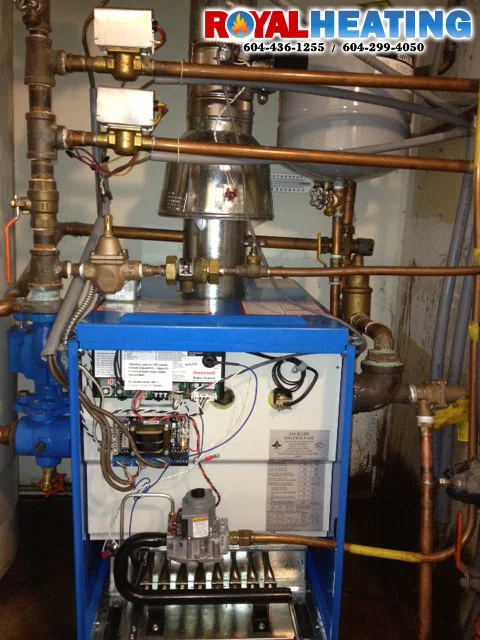Boiler and hydronic heating equipment or service work