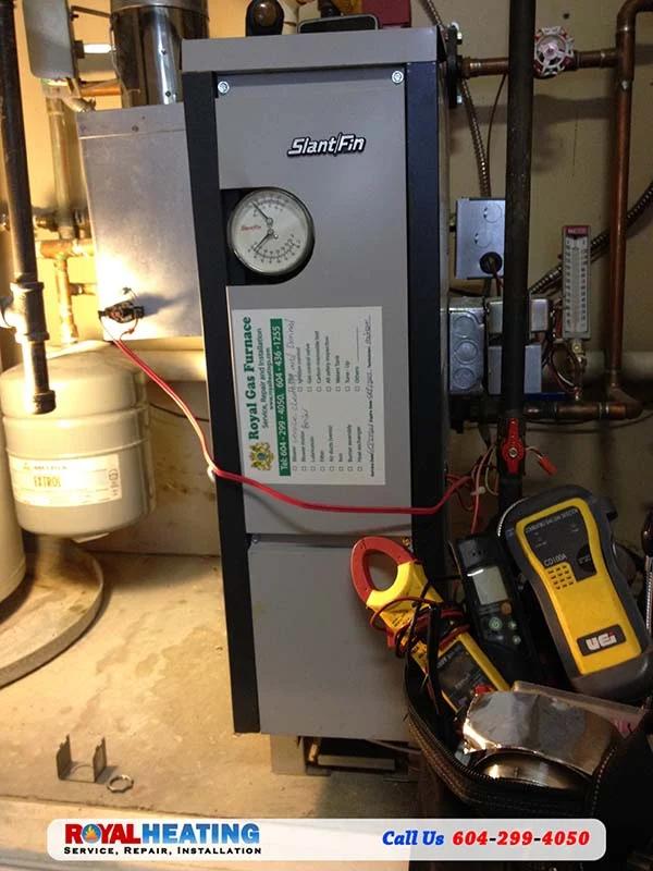 Boiler and hydronic heating equipment or service work