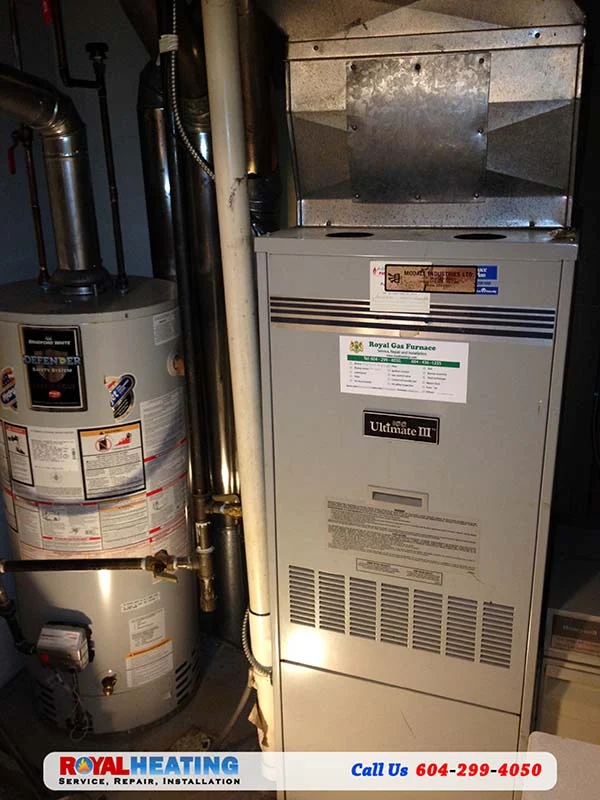 Residential furnace equipment or furnace service work