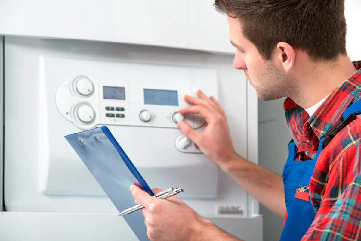 Boiler and hydronic heating equipment or service work