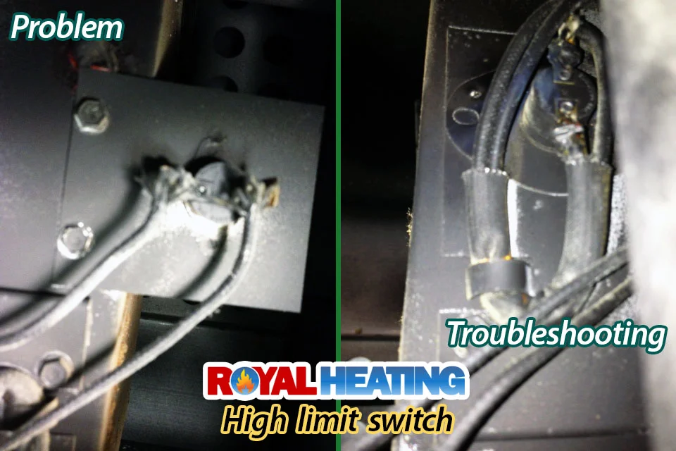 Gas fireplace equipment, maintenance or repair work