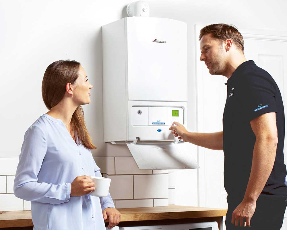 Boiler and hydronic heating equipment or service work