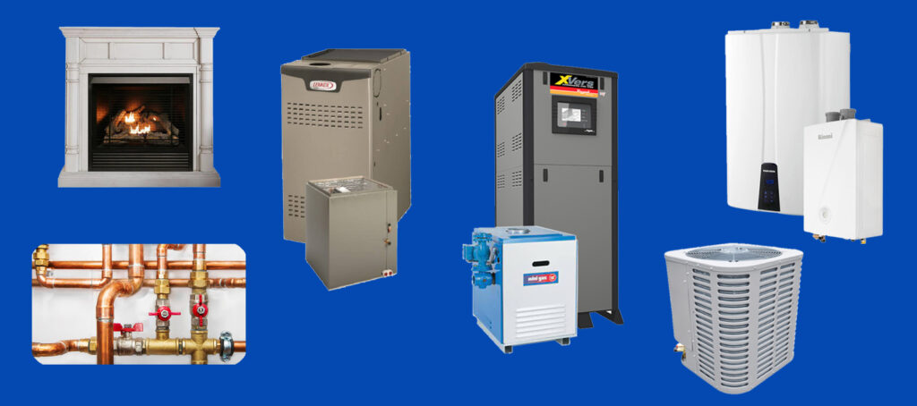 Heating, cooling and hot-water service equipment