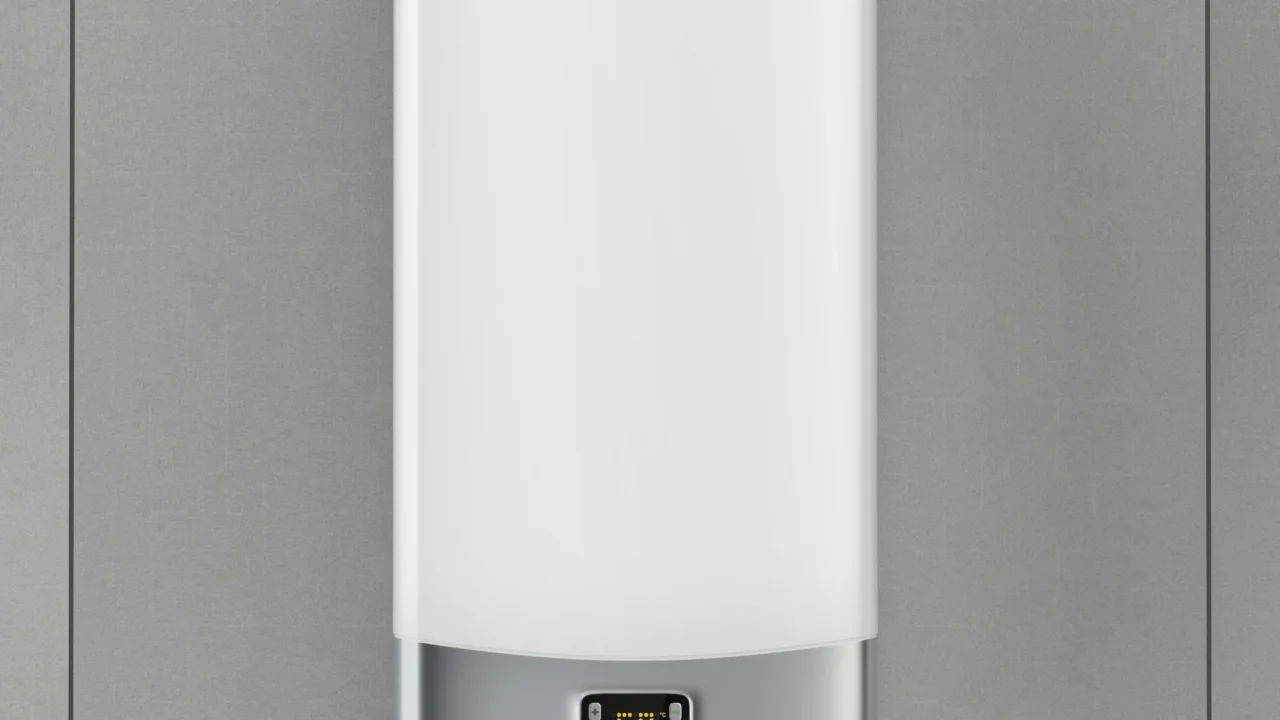 Wall-mounted tankless water heater