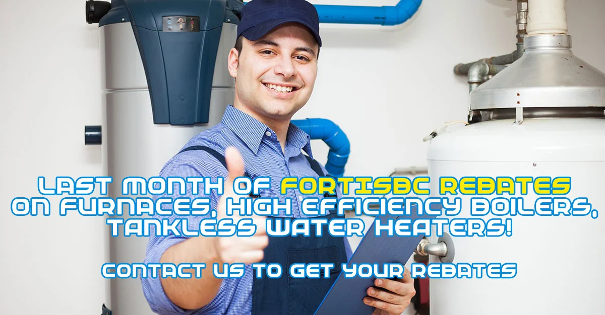 HVAC rebate or promotional information graphic