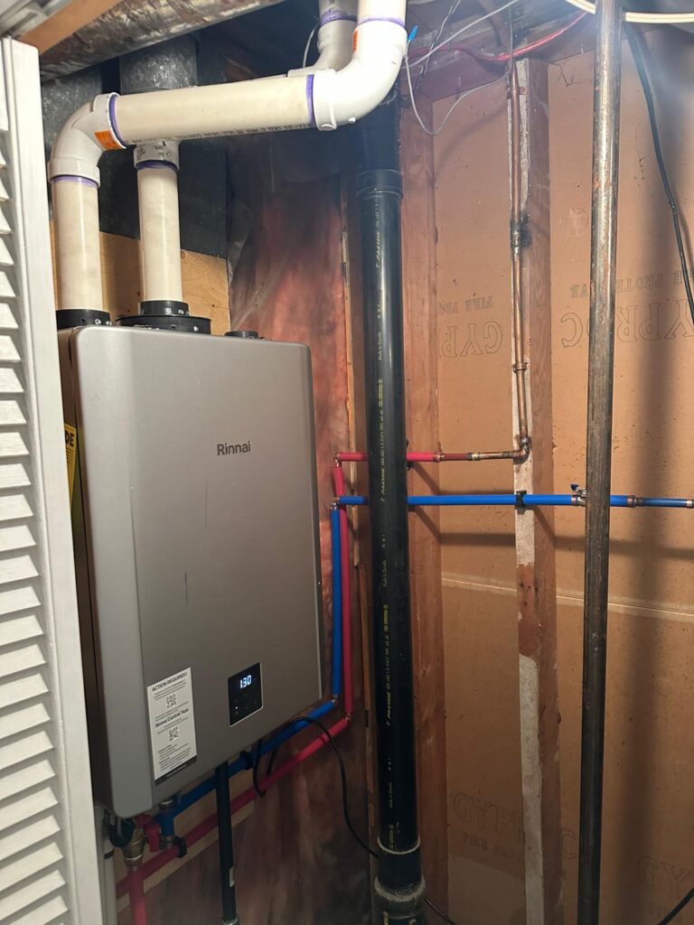 Rinnai Tankless Water Heater Installation In Port Coquitlam City 1 1