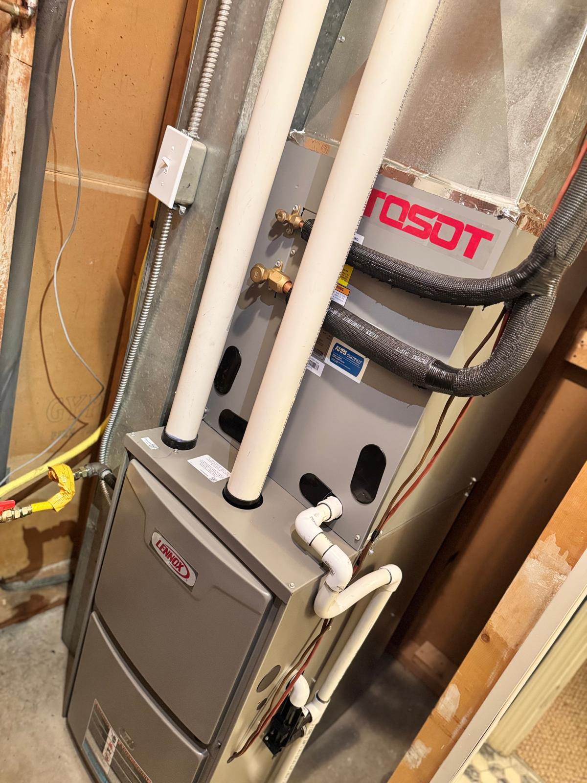 High-efficiency residential furnace